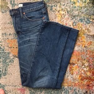 Madewell 10” High Riser Demi Boot Cut Jeans